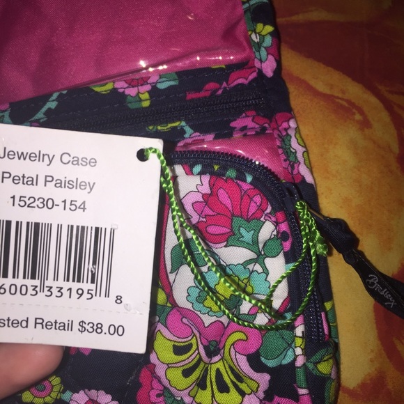 Vera Bradley paisley print mini purse - Picture 3 of 6